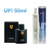 Perfume Masculino UP! 11 Ferrari Black (Tubete 50ml)