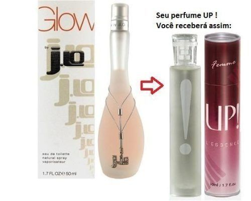 Perfume Feminino UP! 44 Glow by J.Lo (Tubete 50ml)