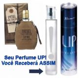 Perfume Masculino UP! 37 Diesel Fuel For Life(Tubete 50ml)