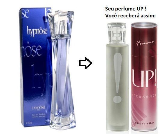 Perfume Feminino UP! 34 Hypnôse (Tubete 50ml)